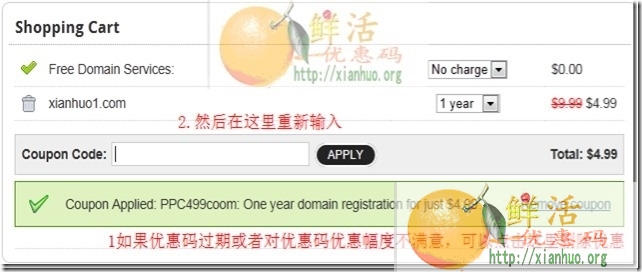 Domain.com域名注册教程